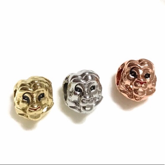 3 Pieces Disney The Lion King Simba Bead Collection Charm Bundle Set - Picture 2 of 2